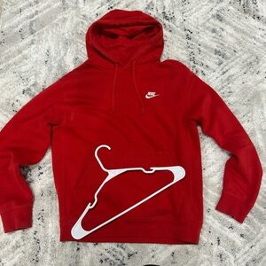 Nike Men's Bold Red Hoodie